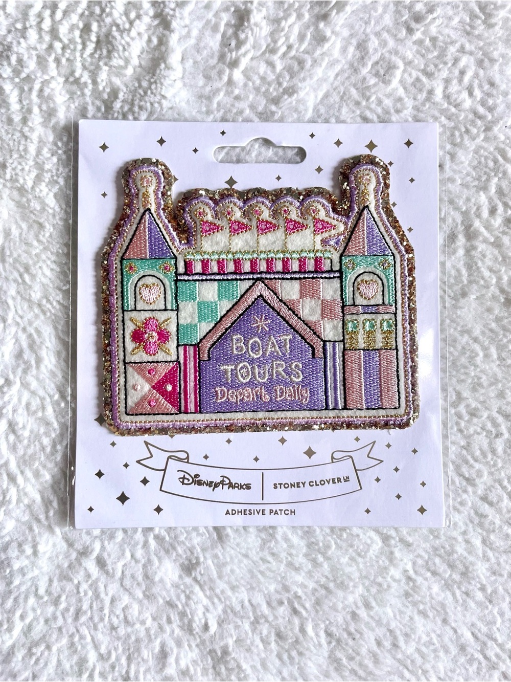 Disney Parks x Stoney Clover It’s A Small World Boat Tours Adhesive Patch